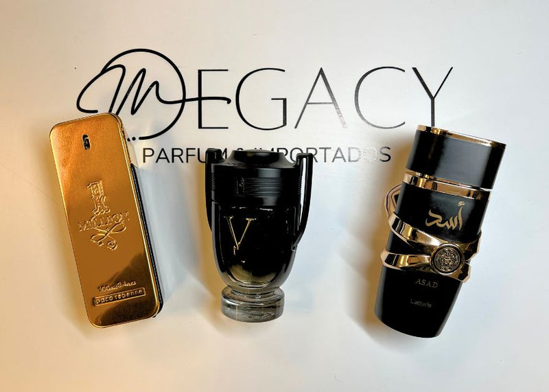 PROMOÇÃO COMPRE 1 LEVE 3 - One Million, Invictus Victory e Assad Lattafa - Especial de Dia dos Pais 🔥 - 100ml Cada